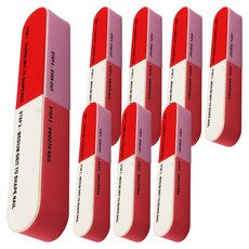 用於指甲護理的七星 7WAY Block Buffer, 混色, 8入