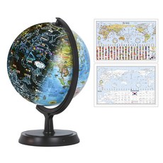 맵소프트 2번 24cm 키즈 별자리 지구본 24-KS, 혼합색상