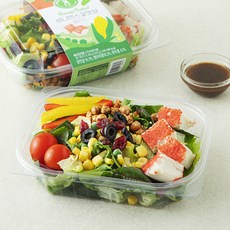 그린래빗 비니빈스 꽃맛살 샐러드, 205g, 2팩