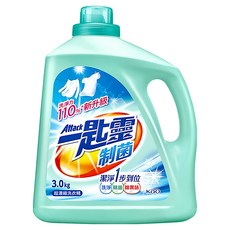 Attack 一匙靈 台灣公司貨 制菌超濃縮洗衣精, 3kg, 1桶