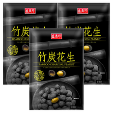 盛香珍 竹炭花生, 90g, 3包