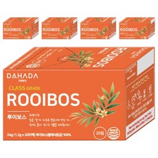 다하다 루이보스차, 1.2g, 20개입, 5개