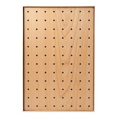Pomei 博美 玩丸圓圈板收納套組 30 x 20cm, 木紋, 1組