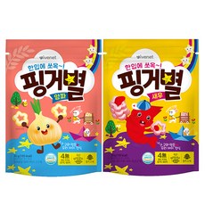 아이배냇 아동용 핑거별 양파 30g + 새우 30g, 1세트