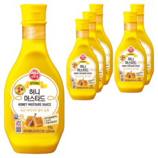 오뚜기 허니머스타드, 535g, 6개