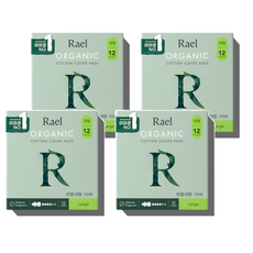 Rael 大號 12p x 4 包, 大/超, 12片, 1套