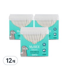 MyB 嬰兒棉籤, 300件, 12個