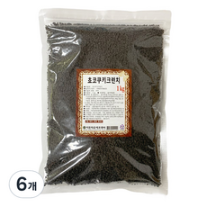 드랍쉽 초코쿠키 크런치, 1kg, 6개