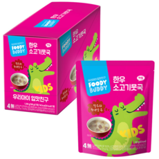 푸디버디 한우 소고기뭇국, 180g, 7개