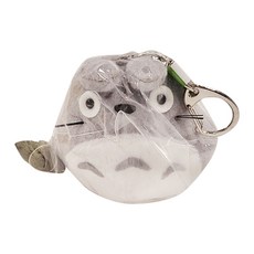 Sun Arrow 絨布娃娃鎖圈 TOTORO, 灰色, 1個