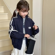 Starbean 女童蝴蝶結袖防風外套