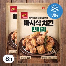 마니커에프앤지 바사삭치킨 한마리 (냉동), 500g, 8개