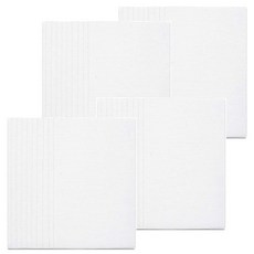 Madakkumi 彩色瓦楞紙, 白色(紙板), 4組