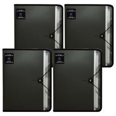 morning glory 多功能文件夾, 灰色, 4個