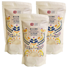源順食品 黑豆五穀粉, 全素 無添加糖, 500g, 3包