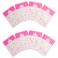 Puttisu 指甲貼紙 四件組, 2組