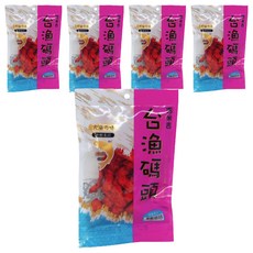 吉米吉 台漁碼頭 清香魚片, 40g, 5包