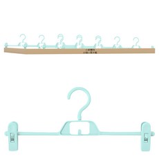 小麥購物 多功能疊加褲架 升級款 L1280, 雲水藍, 10個