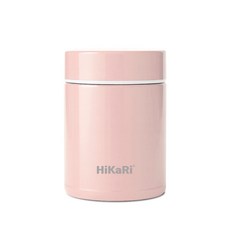 HiKaRi 迷你保溫食物罐, 粉紅色, 200ml