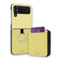 SEMEUR 卡夾皮革手機殼