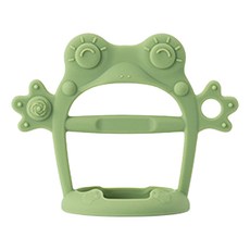 tgm 手環固齒器 117 x 91 x 65mm 6個月以上 28g, 單件, 青蛙款 Celery Green, 1個