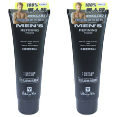 Valentino Rudy 范倫鐵諾.路迪 男士毛孔細緻洗顏炭，溫和去角質, 120g, 2條