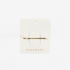 Komrade 手工髮夾吊牌, 100個, 薄荷綠