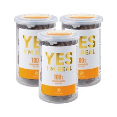 골드로니 강아지 예스아임리얼 프리미엄 저온건조 간식, 오리목뼈, 160g, 3개