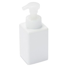 MUJI 無印良品 PET慕斯瓶, 白色, 1個