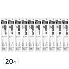 ZEBRA 斑馬牌 Surari EQ 筆芯 0.5mm, 黑色, 20個