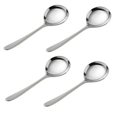 리비뉴 스테인리스 미니 국자, 실버, 4개