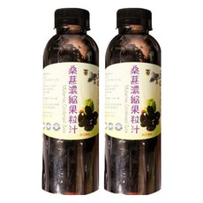 老農手摘 桑葚濃縮果粒汁, 600g, 2瓶