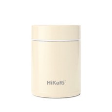 HiKaRi不銹鋼保溫飯盒, 象牙白, 200ml