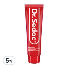 Dr.Sedoc 經典Plus茶樹精油牙膏, 140g, 5條
