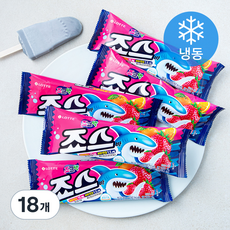 롯데웰푸드 죠스바 오렌지 딸기 (냉동), 80ml, 6개입, 3개