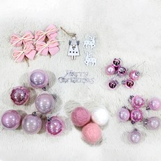 Dowef&J可愛裝飾品 type1組, 粉色的