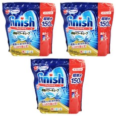finish 洗碗錠, 750g, 3包
