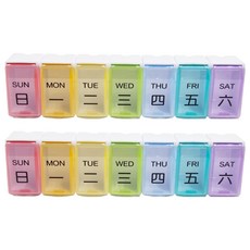 Fullicon 護立康 7日組合式藥盒 星期款, 2個