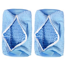 PDS Living 簡易清潔運動鞋洗衣網, 藍色, 2個