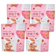 永禎 燕麥脆片 想我了莓 蔓越莓, 4包, 120g