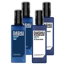 DASHU 男士水漾深層活力化妝水 153ml + 男士水漾水潤保濕多效合一乳霜 153ml, 2套
