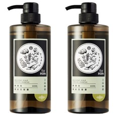 tsaio 上山採藥 野薄荷頭皮洗髮露, 控油, 強化髮根, 減少髮絲斷裂, 智利野薄荷, 生薑萃取, 活化頭皮, 600ml, 2瓶