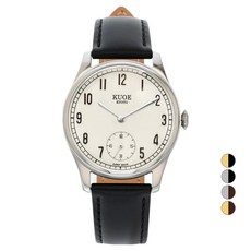 KUOE京都 男女通用 OLD SMITH 90-001 皮革錶帶 手錶