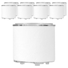 DAELIM 洗手台過濾器替換濾芯, 無香, 9個