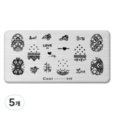 Beauty Pop 冬季風格高級美甲片, 10, 5個