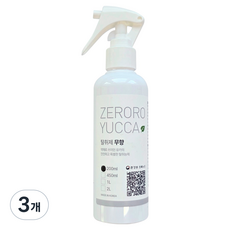 제로로 유카 액체형 탈취제 무향, 3개, 200ml