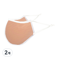 하하비샵 등산 방수 파스텔컬러 마스크 아동용 S, 1개입, 2개, 코랄