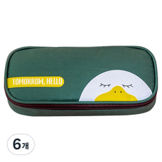 IYES 動物天堂角色筆袋, 6個, 綠色