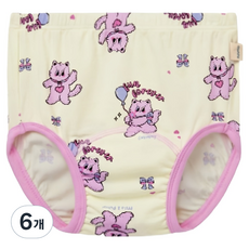 chummychummy 嬰幼兒 IFC 寬鬆竹纖維如廁訓練褲, 6個, 01 黃色