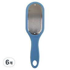 글로어스 셀프 발각질제거 풋파일 라이트블루, 35g, 6개, 1개입